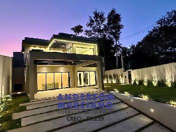 Residencial Felicittà – Casa nova em condomínio fechado com lazer completo e segurança total!